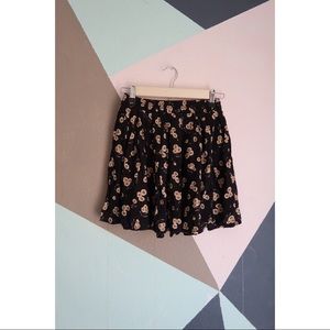 Brandy Melville Flower Skirt